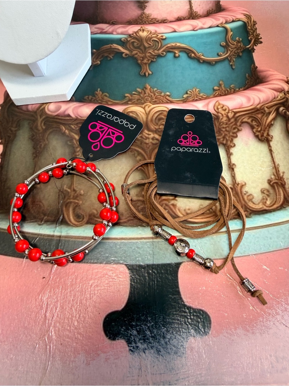 Red bracelets NWT! Lot of 2!